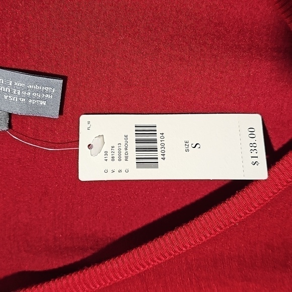 Anthropologie Michael‎ Stars Red Dress Small NWT - Picture 7 of 10